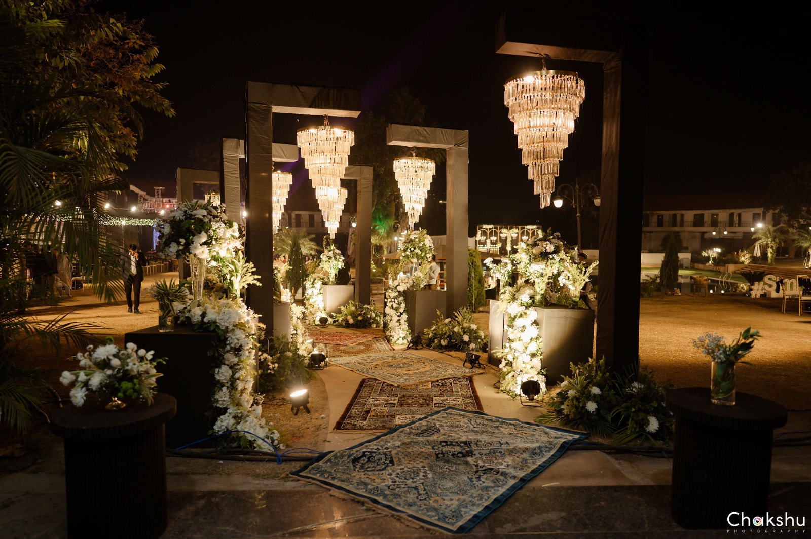 Event setup by Binding Knots